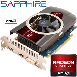 1GB Sapphire Radeon HD 6770 Aktiv PCIe 2.1 x16 (Lite Retail)