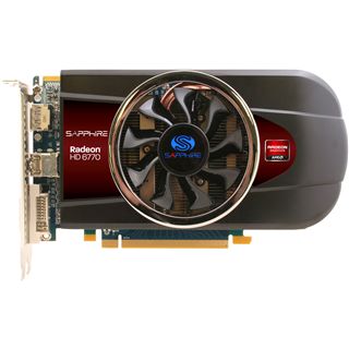 1GB Sapphire Radeon HD 6770 Aktiv PCIe 2.1 x16 (Lite Retail)