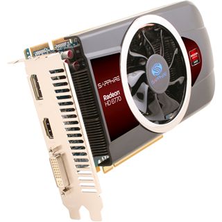 1GB Sapphire Radeon HD 6770 Aktiv PCIe 2.1 x16 (Lite Retail)