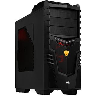 AeroCool X-Warrior Devil Red Edition Midi Tower ohne Netzteil