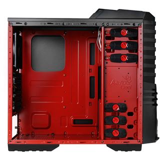 AeroCool X-Warrior Devil Red Edition Midi Tower ohne Netzteil
