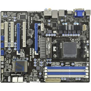 ASRock 890GX Pro3 AMD 890GX So.AM3+ Dual Channel DDR3 ATX Retail
