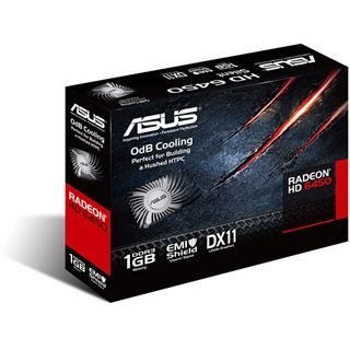 1GB Asus Radeon HD 6450 Silent Low Profile Passiv PCIe 2.1 x16