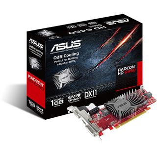 1GB Asus Radeon HD 6450 Silent Low Profile Passiv PCIe 2.1 x16