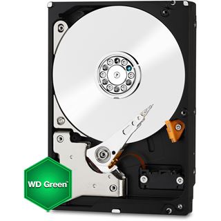 2TB WD Green WD20EARX 64MB 3.5" (8.9cm) SATA 6Gb/s