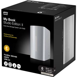 6TB WD My Book Studio Edition II WDH2Q60000E 3.5" (8.9cm)