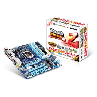 Gigabyte GA-Z68MX-UD2H-B3 Intel Z68 So.1155 Dual Channel DDR3 mATX