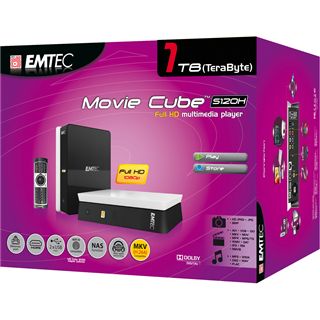 Emtec Movie Cube S120H Full HD Multimediaplayer 1TB