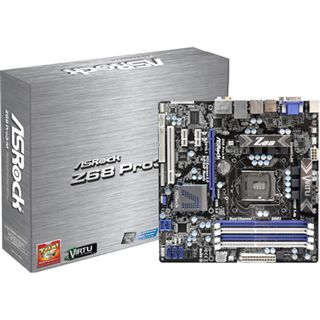 ASRock Z68 Pro3-M Intel Z68 So.1155 Dual Channel DDR3 mATX Retail