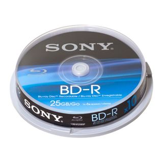 Sony BD-R 25 GB 10er Spindel (10BNR25SP)