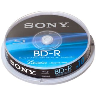 Sony BD-R 25 GB 10er Spindel (10BNR25SP)