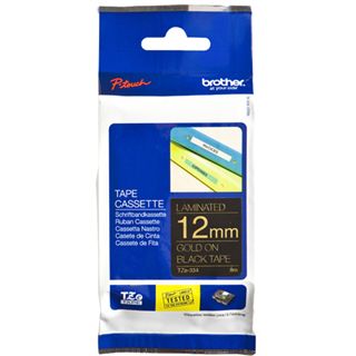 Brother TZE-334 LAMINATED TAPE 12mm 8m