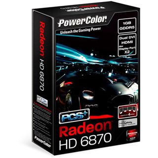 1GB PowerColor Radeon HD 6870 PCS+ Aktiv PCIe 2.1 x16 (Retail)