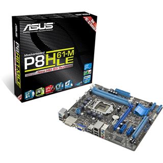 Asus P8H61-M LE S1155 H61/VGA-DVI/SATA/GBL/µATX