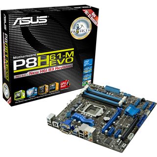 Asus P8H61-M EVO Intel H61 So.1155 Dual Channel DDR3 mATX Retail