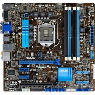 Asus P8H61-M EVO Intel H61 So.1155 Dual Channel DDR3 mATX Retail