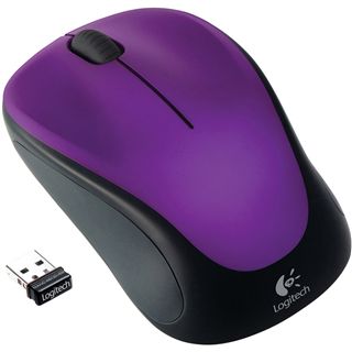 Logitech M235 Wireless optische USB Maus violett