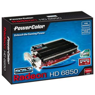 1GB PowerColor Radeon HD 6850 SCS3 Passiv PCIe 2.1 x16 (Retail)