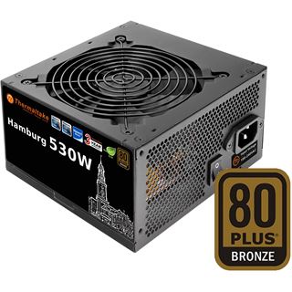 530 Watt Thermaltake Hamburg Non-Modular 80+ Bronze