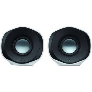 Logitech Z110 2.0 System 1,2W RMS wei&szlig;/schwarz