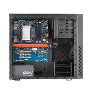 Cooler Master Silencio 550 gedämmt Midi Tower ohne Netzteil