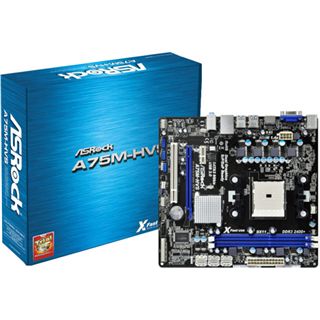 ASRock A75M-HVS AMD A75 So.FM1 Dual Channel DDR3 mATX Retail