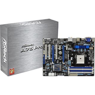 ASRock A75 Pro4 AMD A75 So.FM1 Dual Channel DDR3 ATX Retail