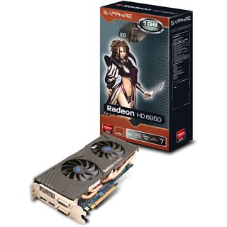 1GB Sapphire Radeon HD 6950 Dual Fan Aktiv PCIe 2.0 x16 (Lite Retail)