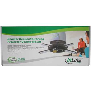 InLine Deckenhalterung für Beamer, max. 20kg