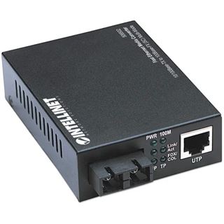 Intellinet Fast Ethernet 10/100Base TX Medienkonverter f&uuml;r SC