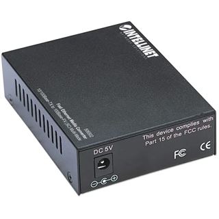 Intellinet Fast Ethernet 10/100Base TX Medienkonverter f&uuml;r SC