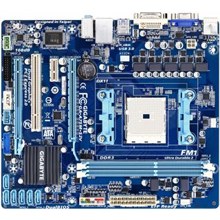 Gigabyte GA-A75M-S2V AMD A75 So.FM1 Dual Channel DDR3 mATX Retail