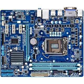 Gigabyte GA-H61M-S2V-B3 Intel H61 So.1155 Dual Channel DDR3 mATX