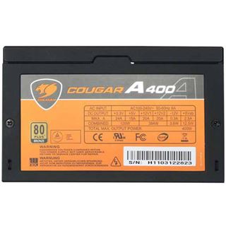 400 Watt Cougar A400 Non-Modular 80+ Bronze