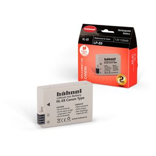 Hähnel HL-E8 7,2V 1070mAh - Ersatzakku Typ Canon LP-E8