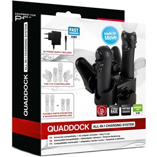 Speedlink Quaddock für PS3 Move - All-in-1 Ladestation