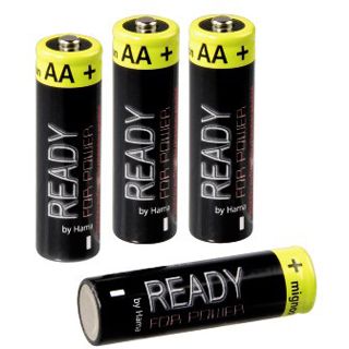 Hama NiMH-Akkus Ready4Power 4x AA (Mignon - HR 6) 2000 mAh