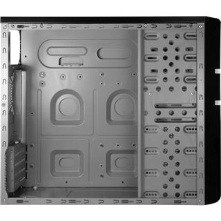 Inter-Tech JY-180 Mini Tower ohne Netzteil schwarz