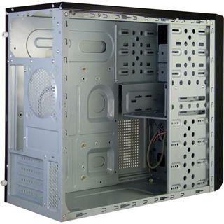 Inter-Tech JY-180 Mini Tower ohne Netzteil schwarz