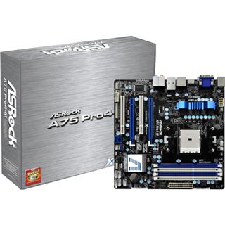 ASRock A75 Pro4-M AMD A75 So.FM1 Dual Channel DDR3 mATX Retail