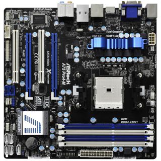 ASRock A75 Pro4-M AMD A75 So.FM1 Dual Channel DDR3 mATX Retail