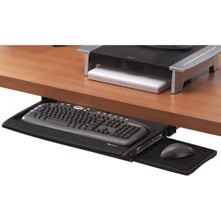 Fellowes Office Suites Tastaturschublade mit Mausablage schwarz
