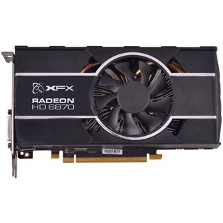 1GB XFX Radeon HD 6870 Single Fan XFX-Design Aktiv PCIe 2.1 x16