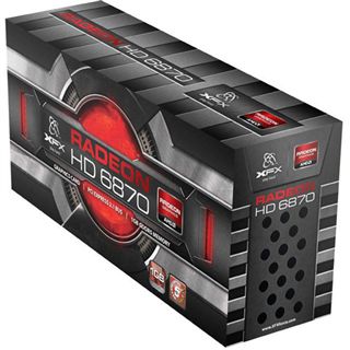 1GB XFX Radeon HD 6870 Single Fan XFX-Design Aktiv PCIe 2.1 x16