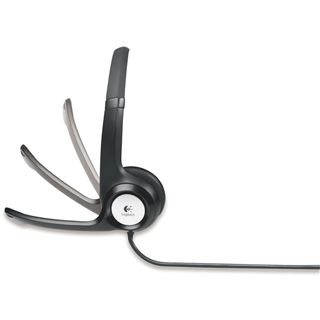 Logitech USB Headset H390 schwarz