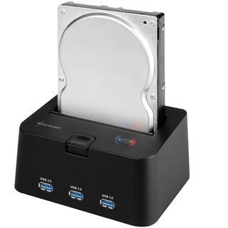 Sharkoon SATA Quickport H3 USB 3.0 Dockingstation f&uuml;r 2.5"