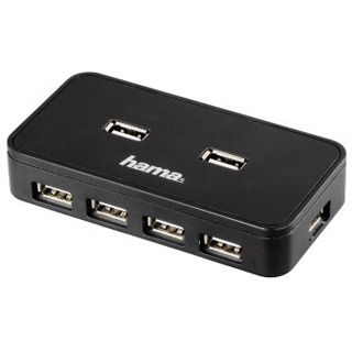 Hama USB-2.0-Hub 1:7 - mit Netzteil