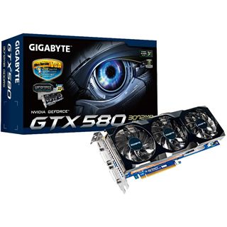 3GB Gigabyte GeForce GTX 580 Aktiv PCIe 2.0 x16 (Retail)