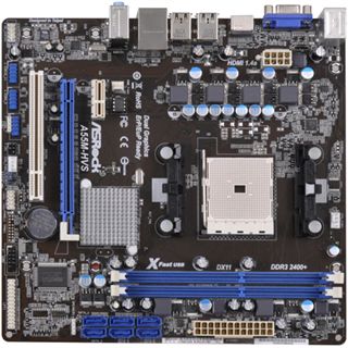 ASRock A55M-HVS AMD A55 So.FM1 Dual Channel DDR3 mATX Retail