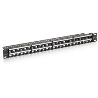 Equip Patchpanelrahmen 48Port RJ45, Kat.6 48,3cm (19) 1HE, ohne
